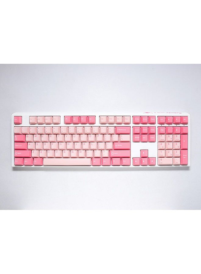 Ducky One 3 Gossamer Pink Fullsize 100% Cherry Red Switch - Image 1