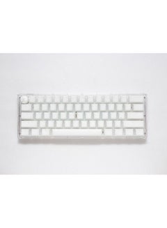 Ducky Ducky One 3 Aura White Mini 60% Cherry Red Switch  - Image 1