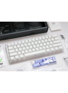 Ducky Ducky One 3 Aura White Mini 60% Cherry Red Switch  - Image 5