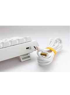 Ducky Ducky One 3 Classic Pure White SF 65% Cherry Blue Switch  - Image 4