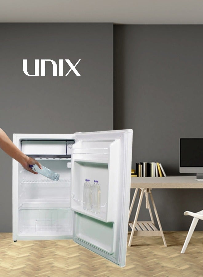 Unix Single Door Refrigerator 3 Feet 86 L OMRF-102-S Silver  - Image 3