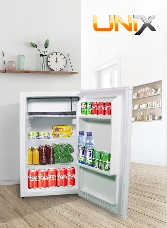Unix Single Door Refrigerator 3 Feet 86 L OMRF-102-S Silver  - Image 4