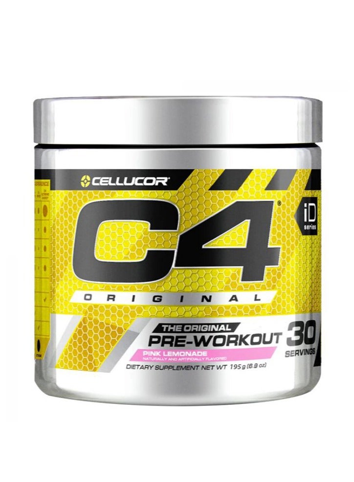 CELLUCOR - C4 Original Pre-Workout - Pink Lemonade - 30 Servings - Image 1