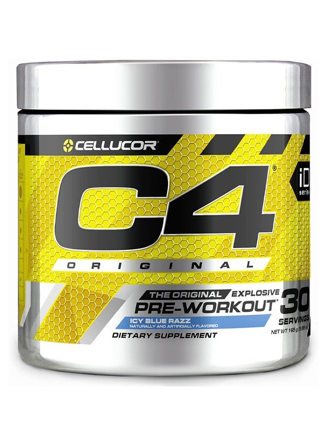 C4 Original Pre-Workout - Icy Blue Razz - 30 Servings - pnsku/N70038061V/45/_/1705325478/f7a5c437-bf0d-4776-8d6e-64cd41e24152