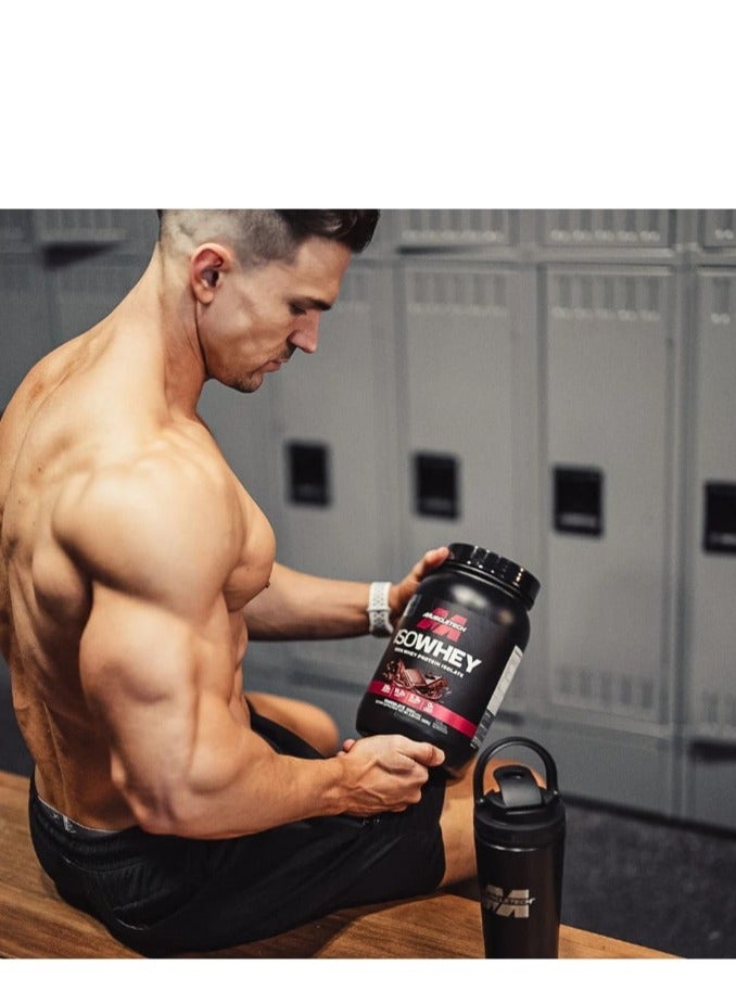 MuscleTech - Whey 100% Protein Isolate, Enhance Build Muscle Vanilla Flavor, 5 Lbs - Image 1