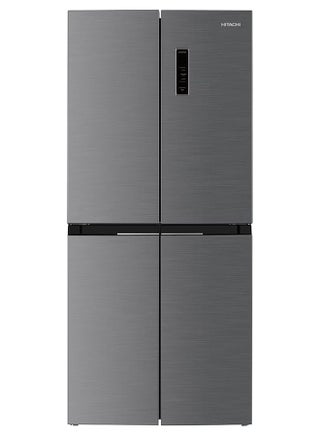 610L Gross & 466L Net Capacity, 4 Door Refrigerator With Bottom Freezer, Touch Screen Control, Energy Saving Mode, Dual Sensing Control, French Door Fridge, 10 Year Inverter Compressor Warranty HR4N7522DSXAE Inox - pnsku/N70038129V/45/_/1705406983/e3aabdf2-875b-4dc4-971c-9c8658b4c3de