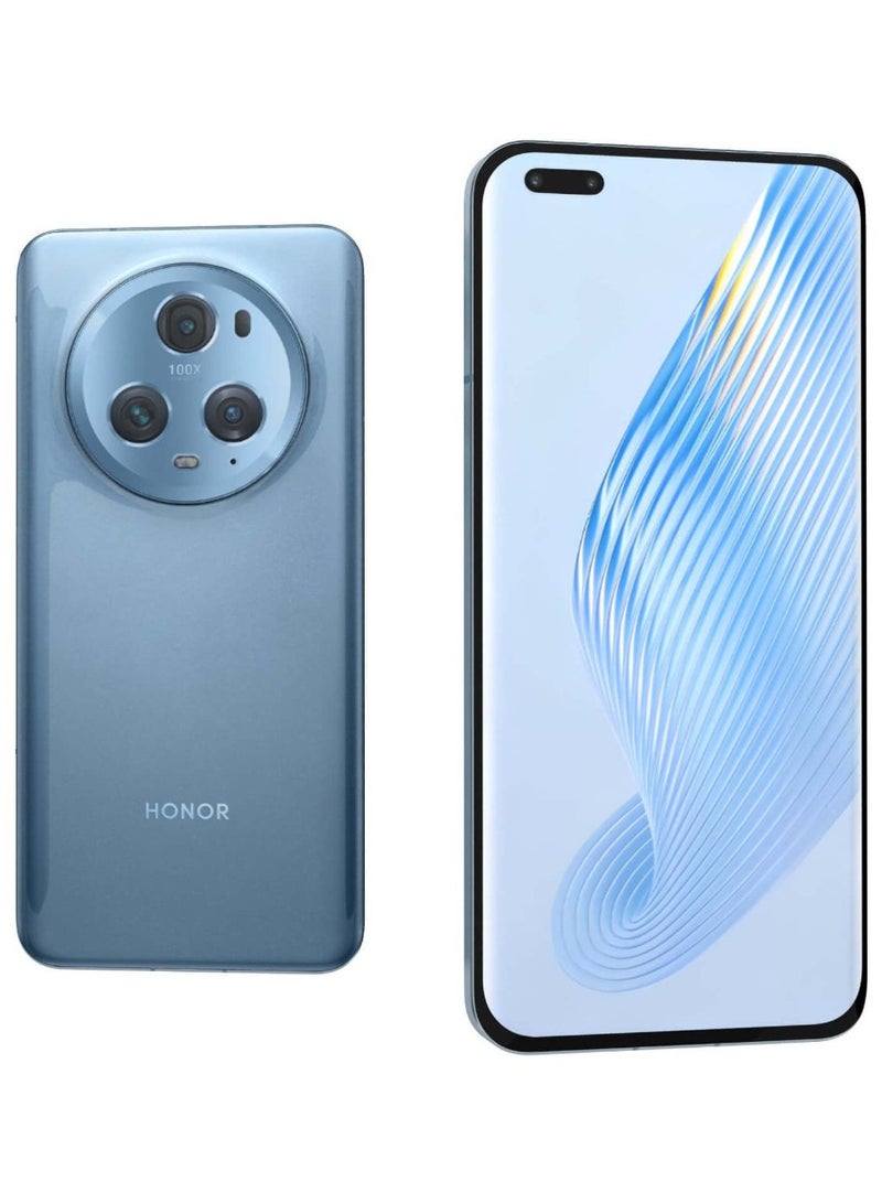 Honor - Magic 5 Pro 5G 12Gb+256Gb Smartphone 6.81″ 120Hz Screen Snapdragon 8 Gen 2 MagicOS 7.1 Battery 5100mAh IP68 NFC Smartphone, Blue Chinese Version - Image 1