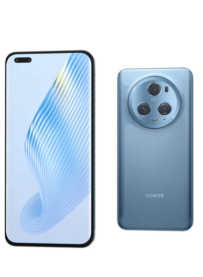 Honor - Magic 5 Pro 5G 12Gb+256Gb Smartphone 6.81″ 120Hz Screen Snapdragon 8 Gen 2 MagicOS 7.1 Battery 5100mAh IP68 NFC Smartphone, Blue Chinese Version - Image 1