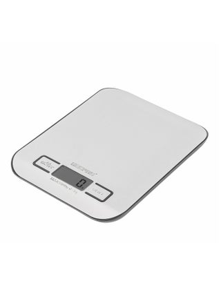 Geepas Digital Kitchen Scale With Digital Display, Max Weight 5 Kg, Tare Function, Auto On/Off, Low Battery/Overload Indicator, Equipped With A High Precision, Strain Gauge Sensor System, GKS46526UK Light Grey - pnsku/N70038163V/45/_/1705377727/dbca25b4-2724-40a5-bb56-0b122969e3bf