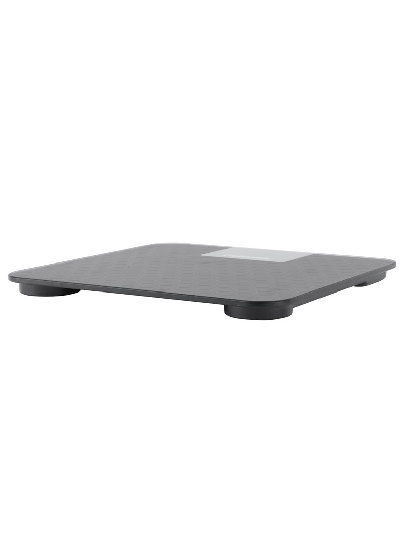 GEEPAS - Geepas Digital Body Scale With Digital Display, 180Kg Max Weight, 6MM Tempered Glass, Anti Slip Glass Platform, LED Display, Low Battery /Overload Indication, GBS46524UK Black - Image 1