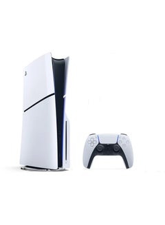 سوني PlayStation 5 Slim Console Disc Version With Controller - New Model 2023 (International Version)  - Image 1