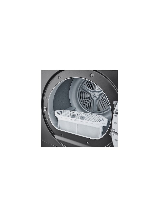 إل جي مجفف ملابس 8 كجم | مجفف بمضخة حرارية | تجفيف بمستشعر، RH81T2SP7RM فضي حجري 8 kg RH81T2SP7RM - Image 5