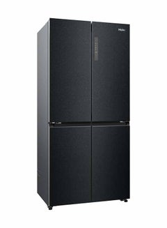 Haier 4-Door French Side By Side Refrigerator 11.1Cu.ft Freezer 42Cu.ft, 311 L, Twin Inverter HRF-525MB Gemstone Black  - Image 2