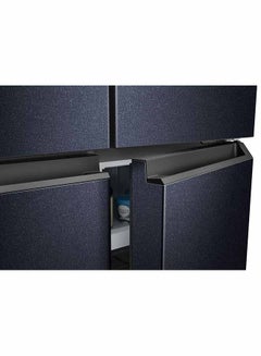 Haier 4-Door French Side By Side Refrigerator 11.1Cu.ft Freezer 42Cu.ft, 311 L, Twin Inverter HRF-525MB Gemstone Black  - Image 3