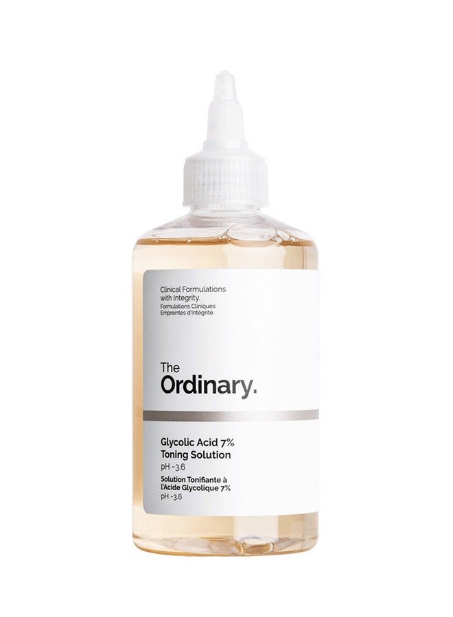 The Ordinary - A Group Consisting Of Glycolic Acid 7 Percent Toning Solution Clear And Alpha Arbutin 2% + HA Serum 240+30ml - Image 1