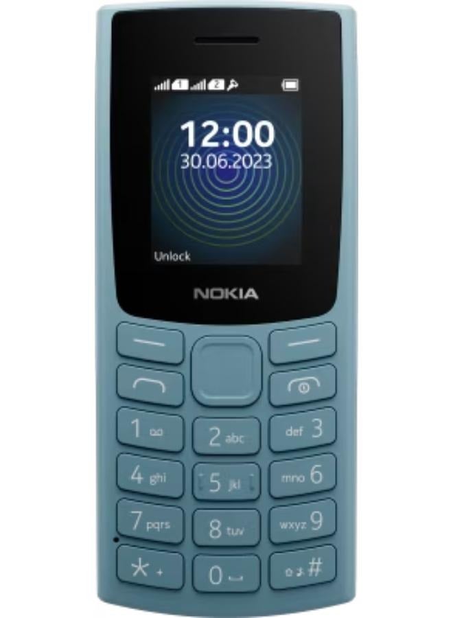 نوكيا - نوكيا 110 (2023) ثنائي الشريحة - أزرق - Image 1