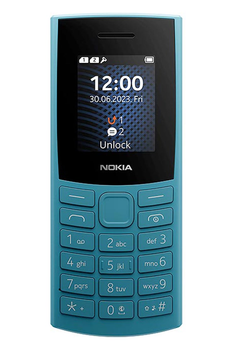 نوكيا 105 4G ثنائي الشريحة باللون الأزرق - إصدار الشرق الأوسط  - Image 2