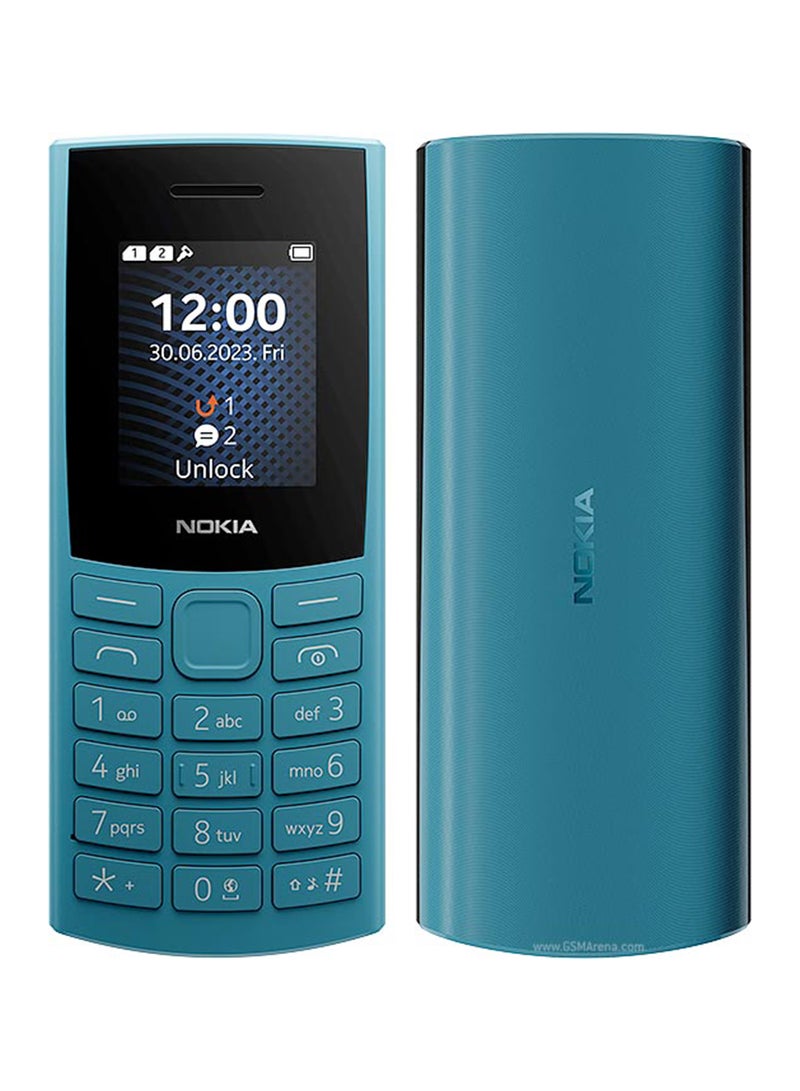 نوكيا 105 4G ثنائي الشريحة باللون الأزرق - إصدار الشرق الأوسط  - Image 1
