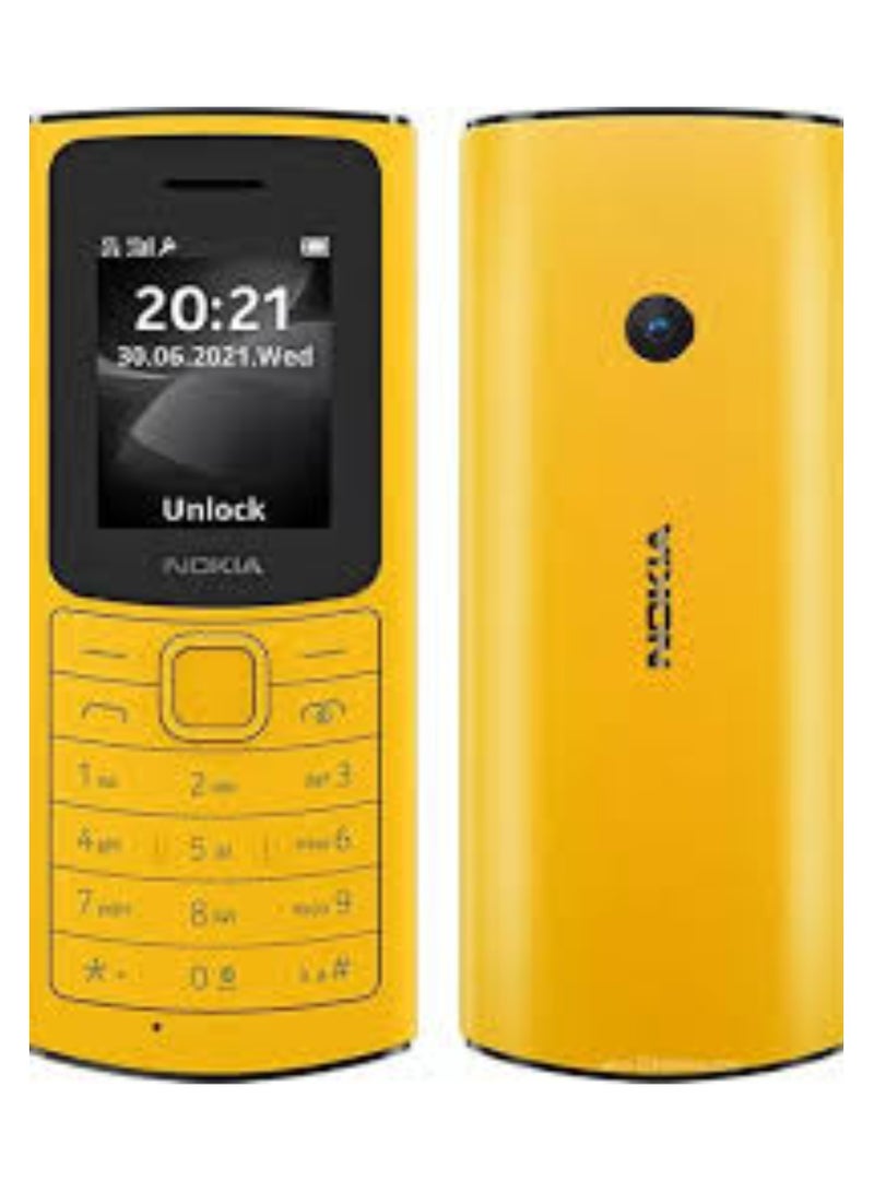 نوكيا 110 Yellow Dual Sim النسخة الدولية - Image 4
