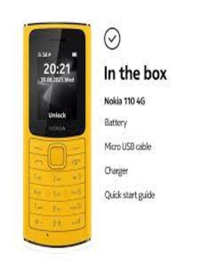 نوكيا 110 Yellow Dual Sim النسخة الدولية - Image 3