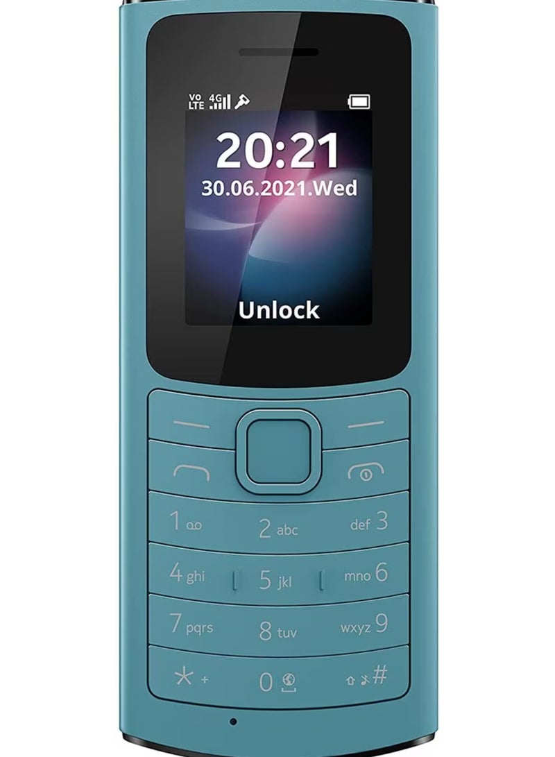 نوكيا 110 الإصدار الدولي 4G الأزرق  - Image 1