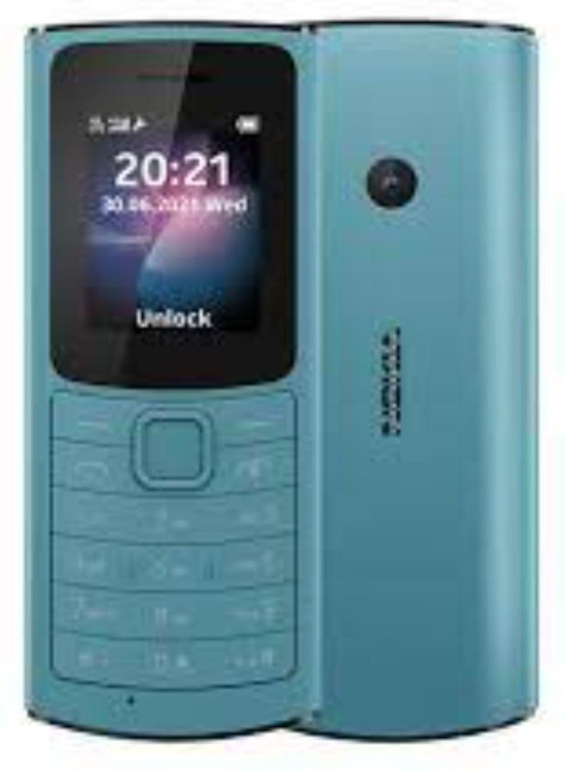 نوكيا 110 الإصدار الدولي 4G الأزرق  - Image 2