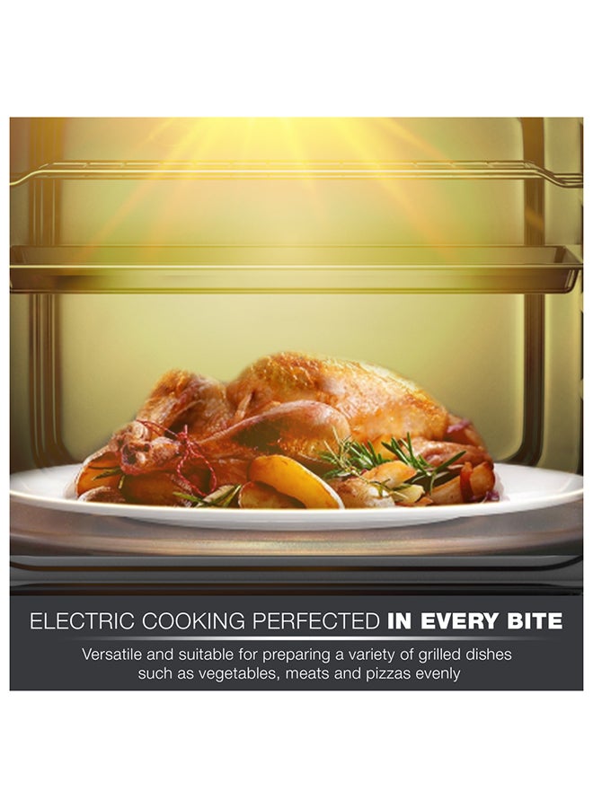 50x50cm Full Safety 4 Burner Gas Cooker, Oven And Open Grill Function, Free Standing Cooking Range, Easy Cleaning, Robust Burners, Rapid Preheat, Best For Home And Kitchen, Made In Turkey U3110NBFS Black - https://f.nooncdn.com/p/pnsku/N70038363V/45/_/1707911981/4b9dfb27-0d2f-4bf1-8b06-2f3d80208b01.jpg?width=original
