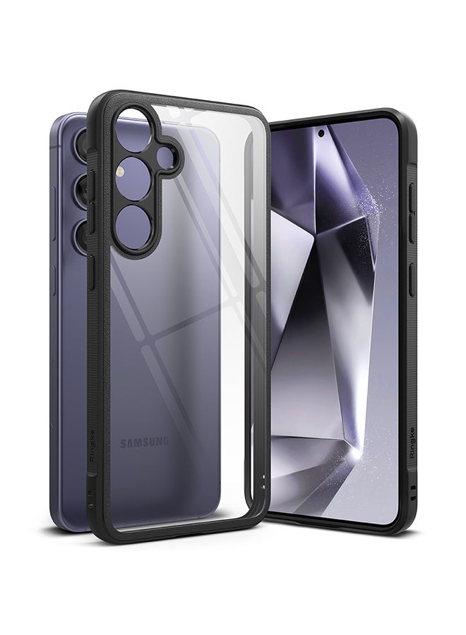 Ringke Fusion Bold Compatible With Samsung S24 Plus 5G 2024 Case Cover Firm Grip Frame Anti-Yellowing Frosted Hard Back Shockproof Bumper Cover Black  - Image 1