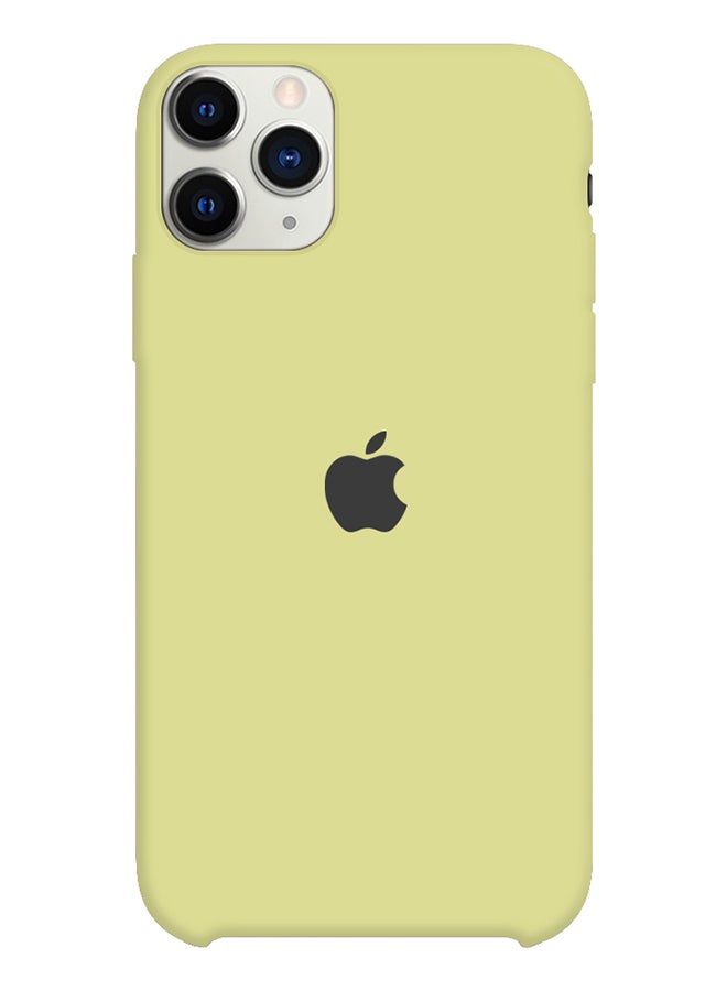 MARGOUN - iPhone 11 Pro Case Slim Silicone Case Soft Anti-Scratch Full Body Shockproof Protective Case Cover Yellow - Image 1