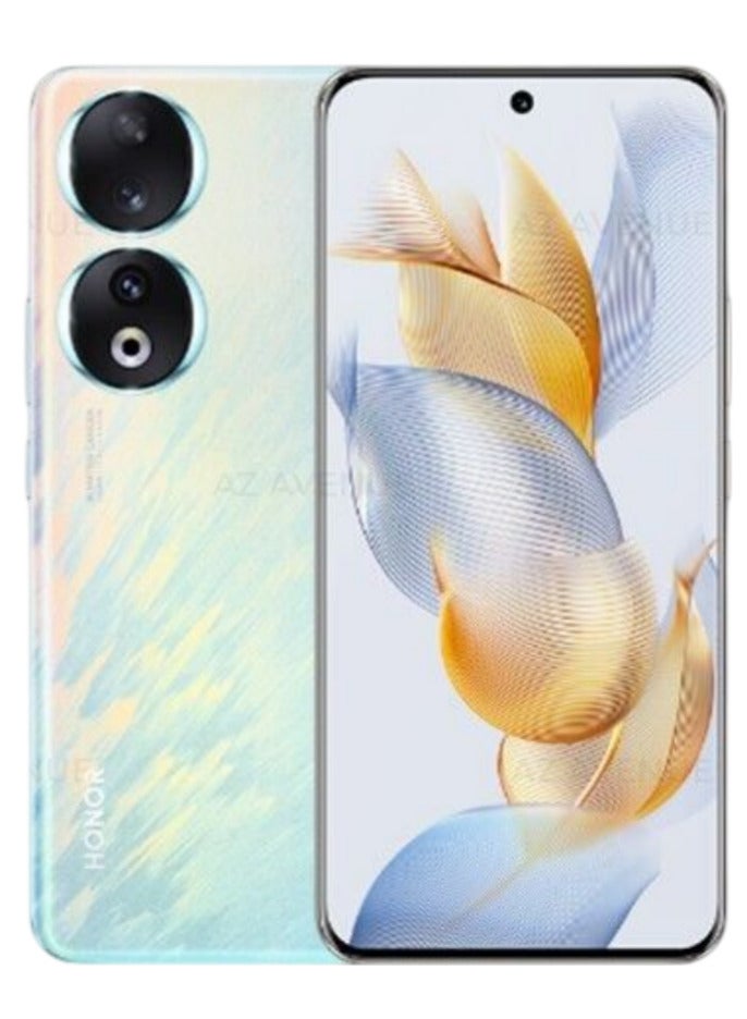 Honor - 90 5G 16Gb+512Gb Smartphone 200Mp Main Camera 6.7″ Curved OLED Display EIS And AI Vlog 66W Superfast 120Hz NFC, Blue Chinese Version - Image 1