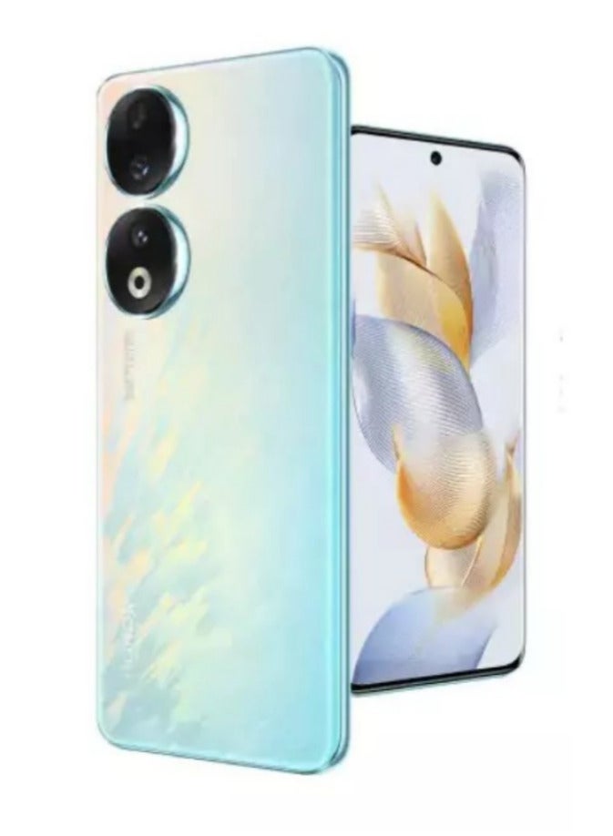 Honor - 90 5G 16Gb+512Gb Smartphone 200Mp Main Camera 6.7″ Curved OLED Display EIS And AI Vlog 66W Superfast 120Hz NFC, Blue Chinese Version - Image 1