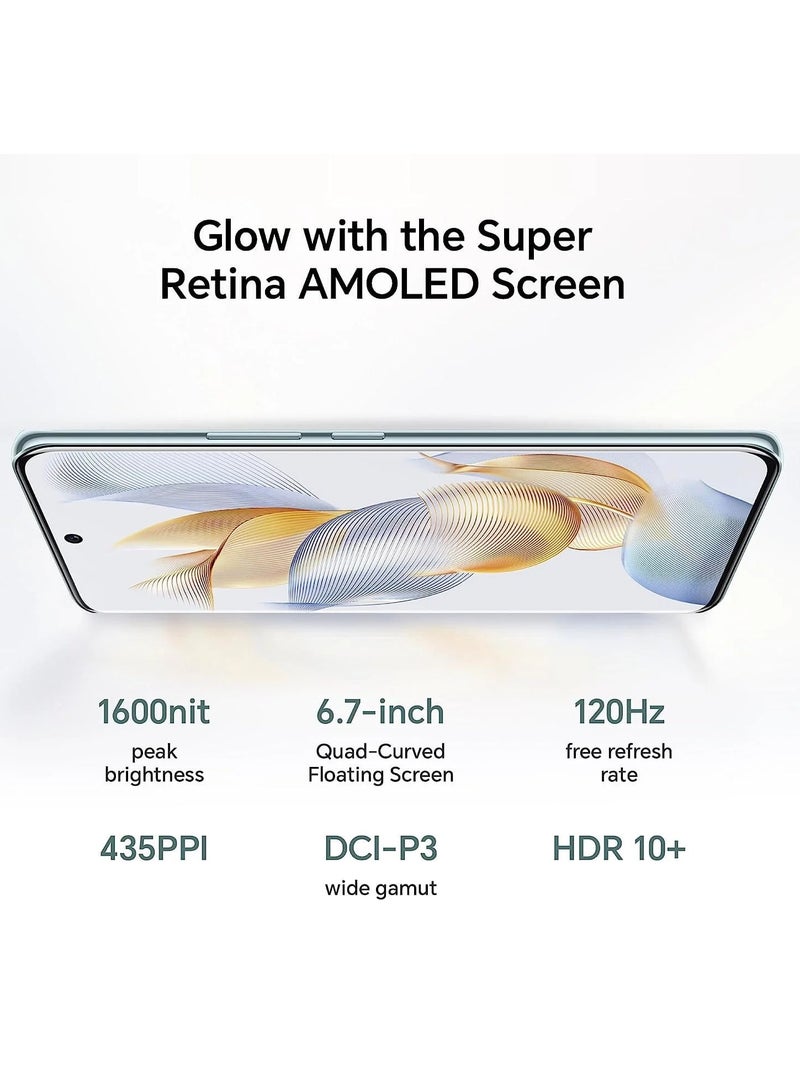 Honor - 90 5G 16Gb+512Gb Smartphone 200Mp Main Camera 6.7″ Curved OLED Display EIS And AI Vlog 66W Superfast 120Hz NFC, Blue Chinese Version - Image 1
