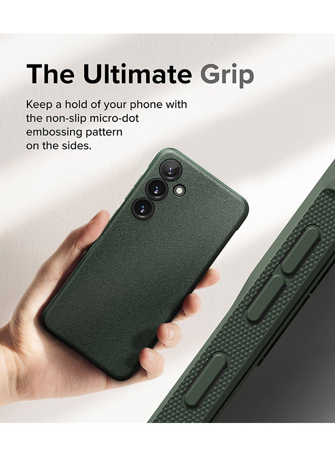 Ringke Onyx Compatible With Samsung Galaxy S24 5G Case (2024), Rugged Shockproof Non-Slip TPU Slim Thin Phone Cover For Galaxy S24 Dark Green - Image 5