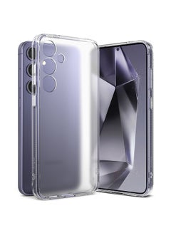 Ringke Fusion Compatible With Samsung Galaxy S24 5G Case 2024, Transparent Thin Hard Back Shockproof TPU Bumper Phone Cover For Galaxy S24 Matte Clear  - Image 1