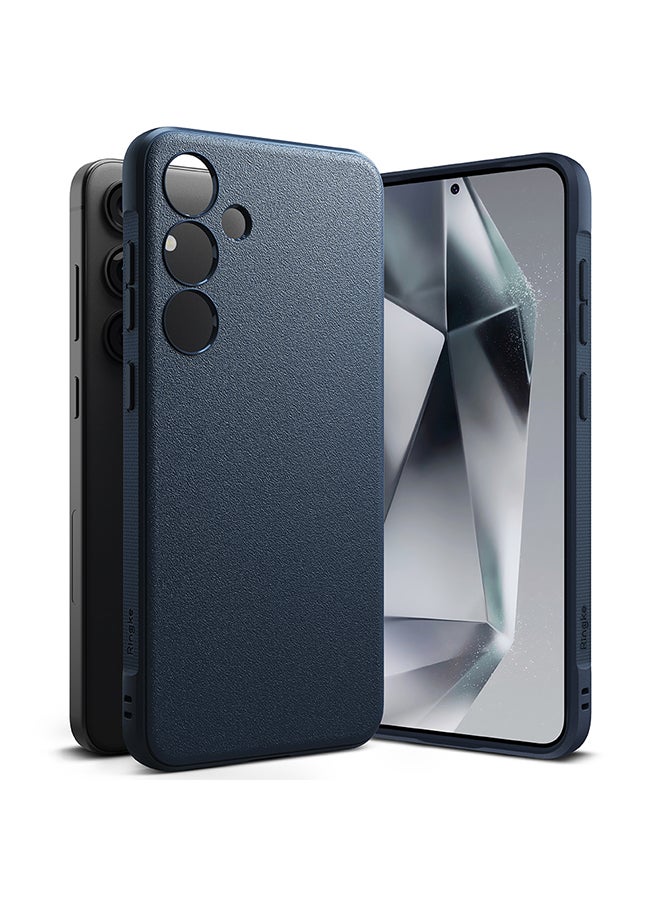 Ringke Onyx Compatible With Samsung Galaxy S24 Plus 5G Case 2024, Rugged Shockproof Non-Slip TPU Slim Thin Phone Cover For Galaxy S24 Plus Navy - Image 1