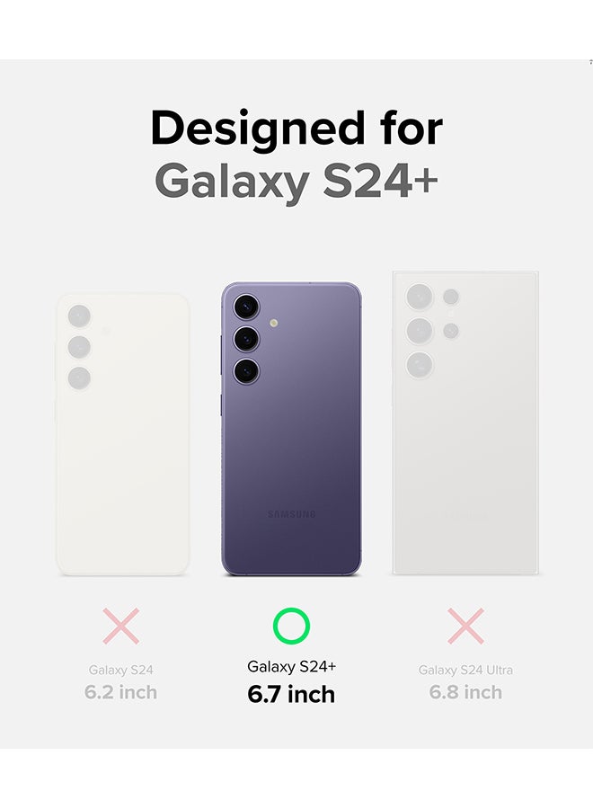 Ringke Onyx Compatible With Samsung Galaxy S24 Plus 5G Case 2024, Rugged Shockproof Non-Slip TPU Slim Thin Phone Cover For Galaxy S24 Plus Navy - Image 2