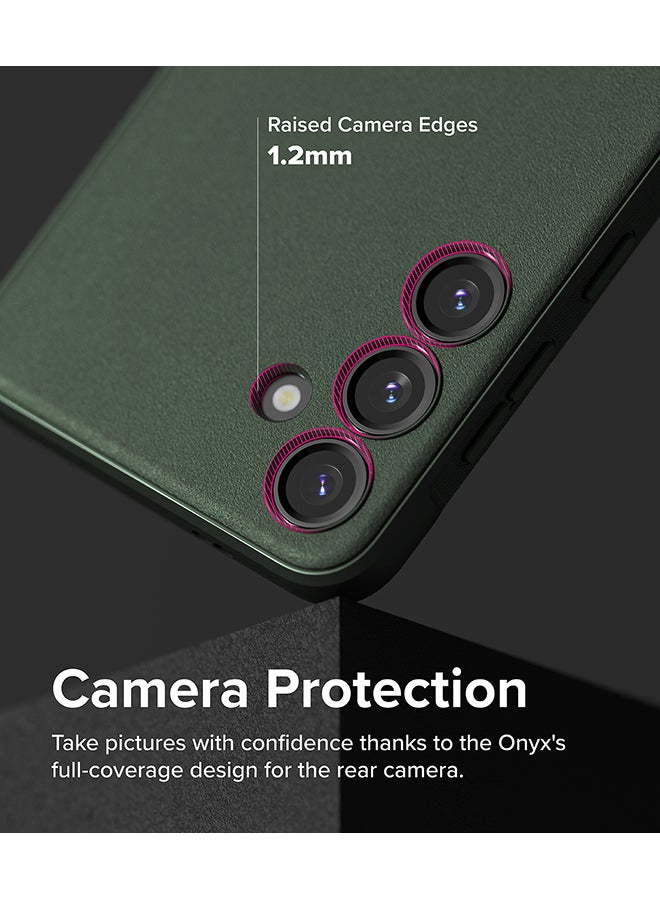 Ringke Onyx Compatible With Samsung Galaxy S24 Plus 5G Case 2024, Rugged Shockproof Non-Slip TPU Slim Thin Phone Cover For Galaxy S24 Plus Dark Green - Image 5