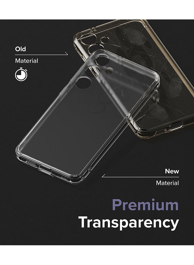 رينجك - جراب Fusion متوافق مع Samsung Galaxy S24 Plus 5G Case 2024، جراب شفاف رفيع صلب مقاوم للصدمات من مادة TPU المقاومة للصدمات - Image 1