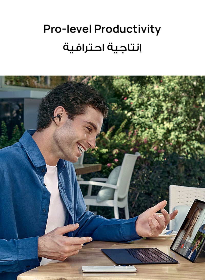 هواوي - جهاز MatePad Pro بشاشة 13.2 بوصة باللون الأسود الذهبي وذاكرة الوصول العشوائي (RAM) سعة 12 جيجابايت وسعة 256 جيجابايت واي فاي - إصدار الشرق الأوسط - Image 1