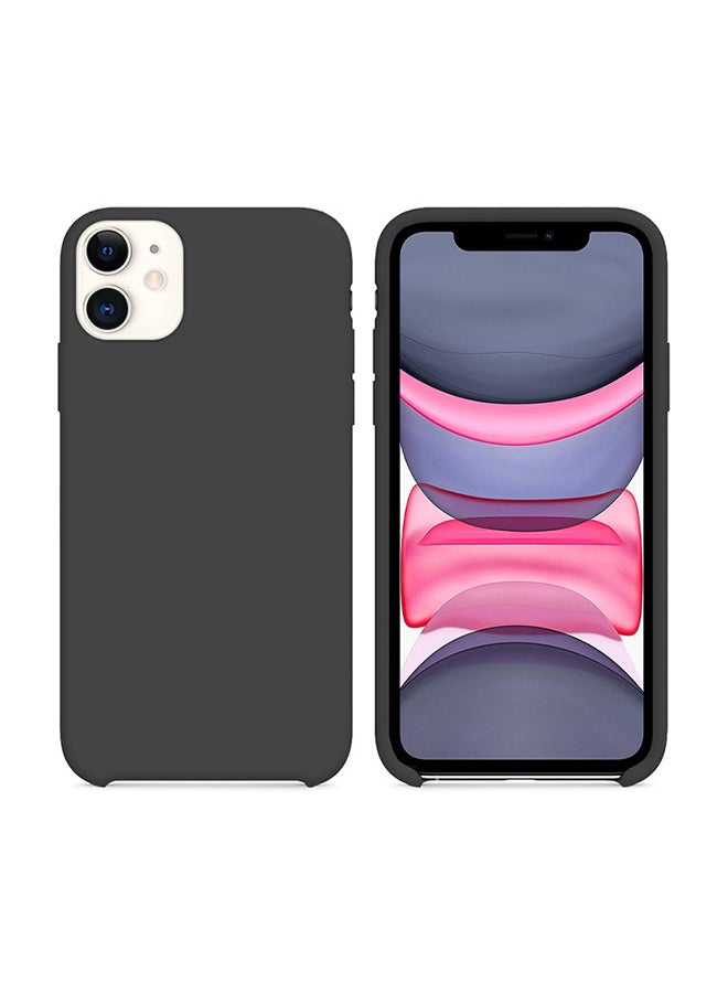 MARGOUN Case Cover for Apple iPhone 11, Slim Silicone Case, Full Covered Anti Scratch Shockproof Protective Cover Black - Image 4