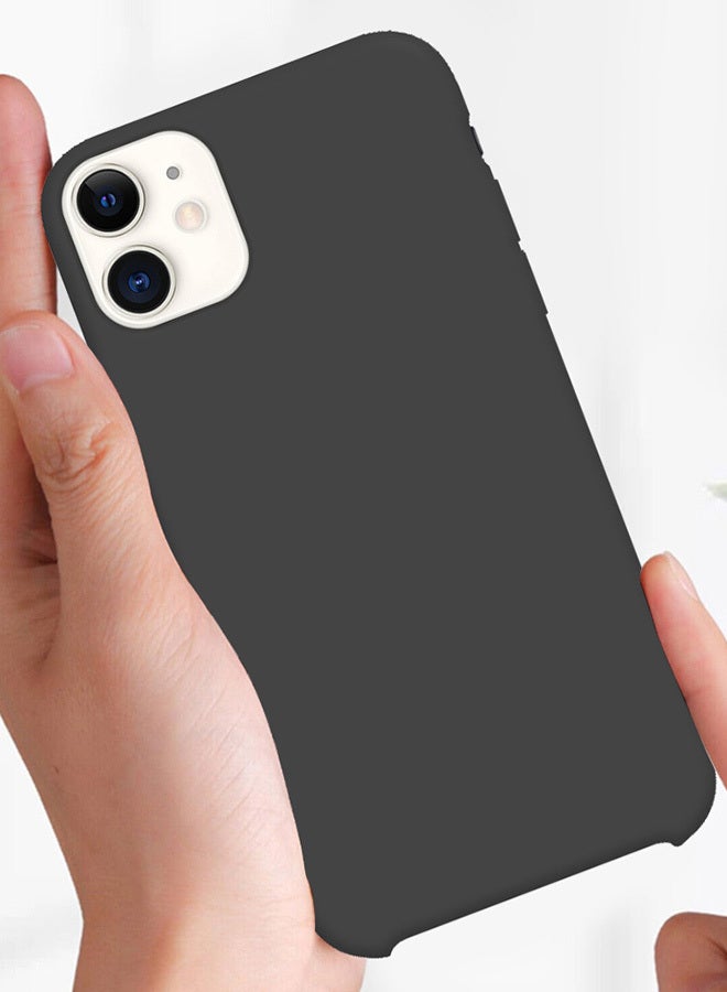 MARGOUN Case Cover for Apple iPhone 11, Slim Silicone Case, Full Covered Anti Scratch Shockproof Protective Cover Black - Image 2