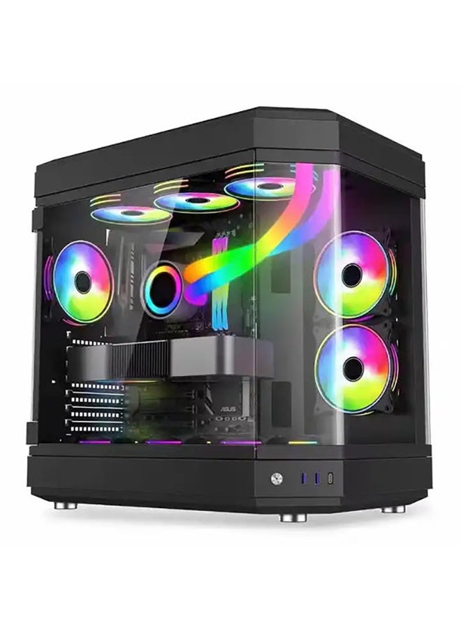 BOLT Customized Tower PC, AMD RYZEN 9 7900X Processor/32GB RAM/ 2TB SSD/16GB Nvidia Geforce RTX 4080 Graphics Card/Fish tank ATX/M-ATX Case Black Windows 11 Pro Black  - Image 2