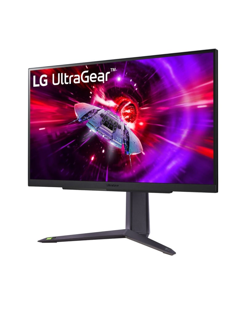 LG - UltraGear 27" QHD IPS Gaming Monitor, 165Hz Refresh Rate, 1ms (GtG), AMD FreeSync Premium, NVIDIA® G-SYNC Compatible, 16.7M Color Depth, Borderless Design | 27GR75Q-B Black - Image 1
