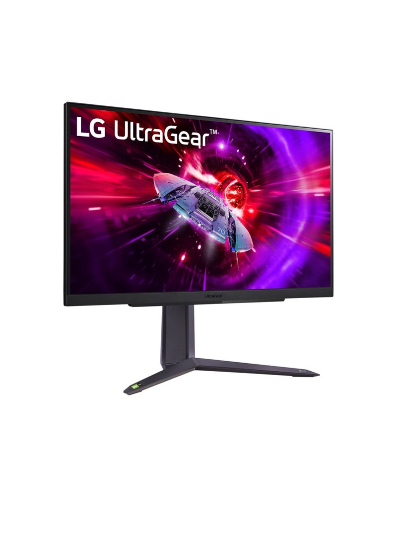 LG - UltraGear 27" QHD IPS Gaming Monitor, 165Hz Refresh Rate, 1ms (GtG), AMD FreeSync Premium, NVIDIA® G-SYNC Compatible, 16.7M Color Depth, Borderless Design | 27GR75Q-B Black - Image 1