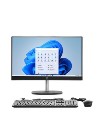 All In One With 23.8 inch Full HD Touch Display, Core i3-1315U Processor/8GB RAM DDR4/512GB SSD/Windows 10/Intel UHD Graphics/  Jet English/Arabic Jet Black - pnsku/N70038875V/45/_/1705471297/0d4697a4-00d5-4764-8a7b-4f869f1e45a5