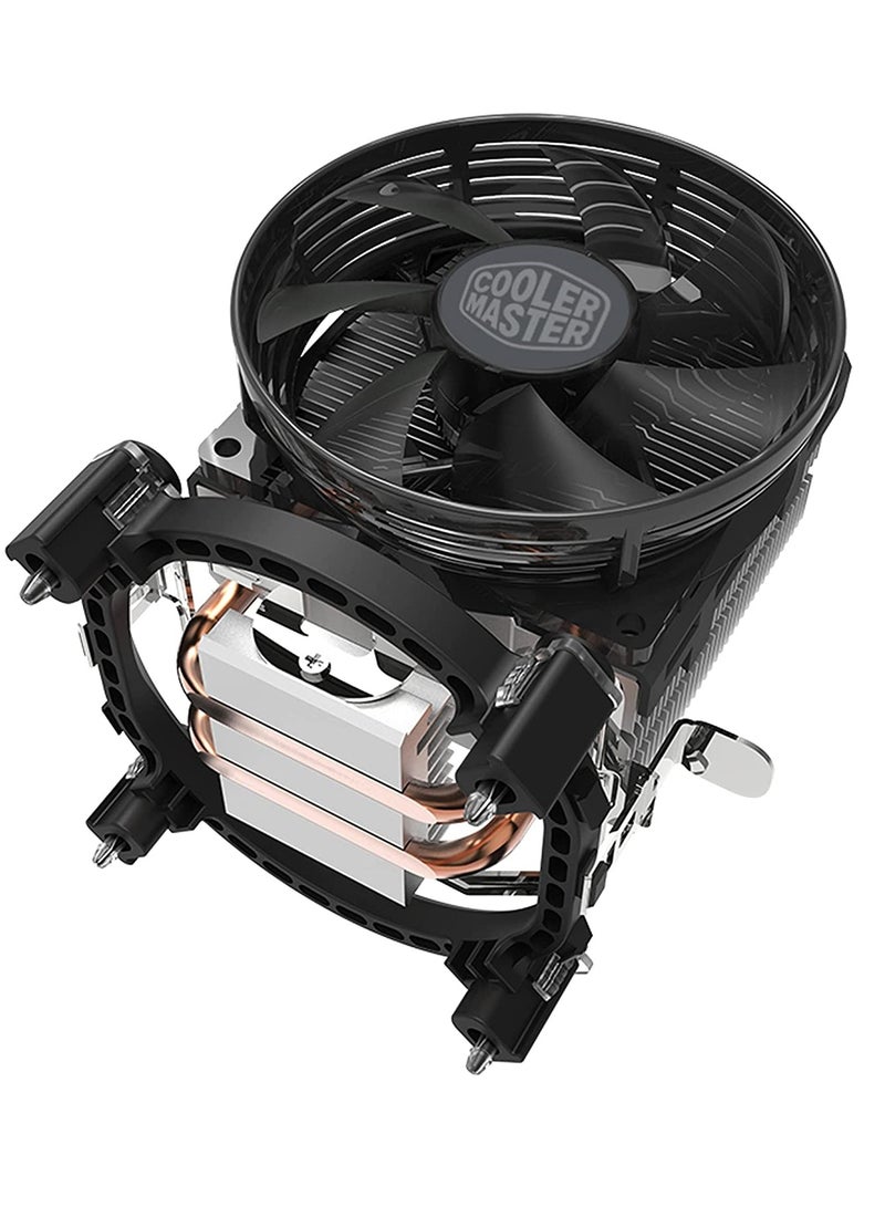 COOLER MASTER Hyper T20 Compact CPU Air Cooler, 95mm Fan, Dual Copper Heat Pipe, Direct Contact – AMD Ryzen AMD5 / AM4 / AM3+, Intel LGA 1700/1200 / 1151 - Image 5