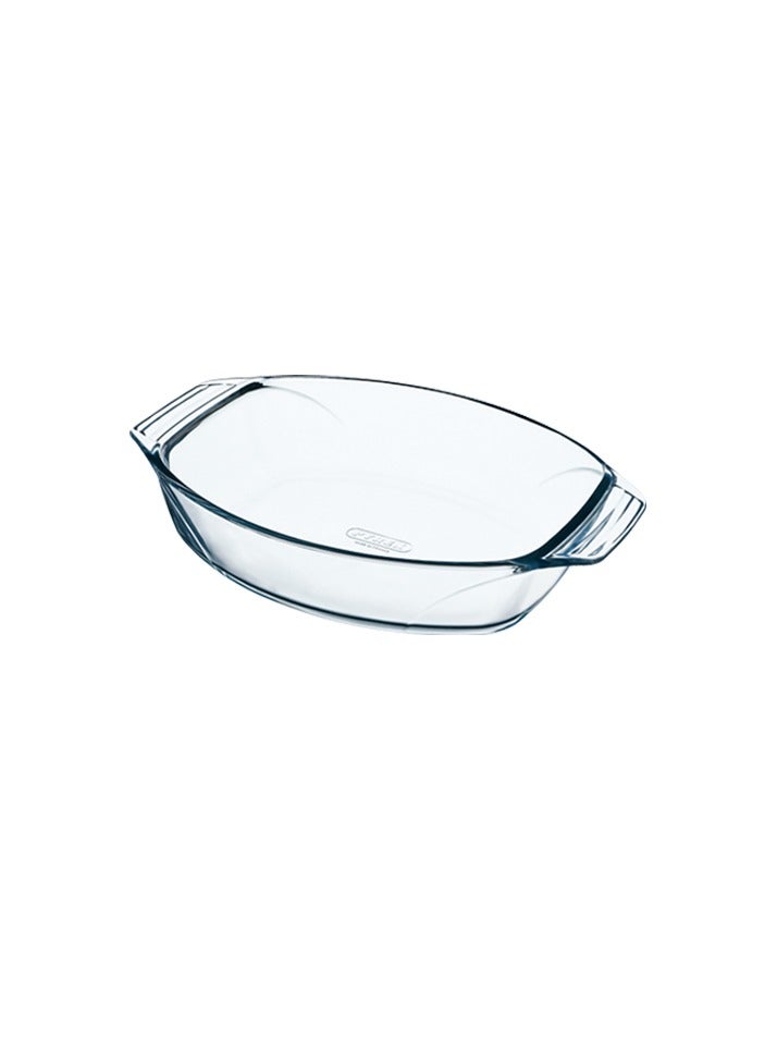 Pyrex Set of 14 (3 Oval Roaster 3L-2L-0.7L ) - 2 Rectangular Roaster (3.7L-1.8L) -Rectangular Loaf Dish (1.5L) - Casserole With Lid (2.1L) - Flan Dish(1.6L) - Mixing Bowl (1L) - 4 Ramekin (0.3L) Clear - Image 4