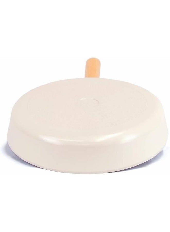 نيو فلام Neoflam Fika Induction Non stick Frying Pan Off White 24cm  - Image 3