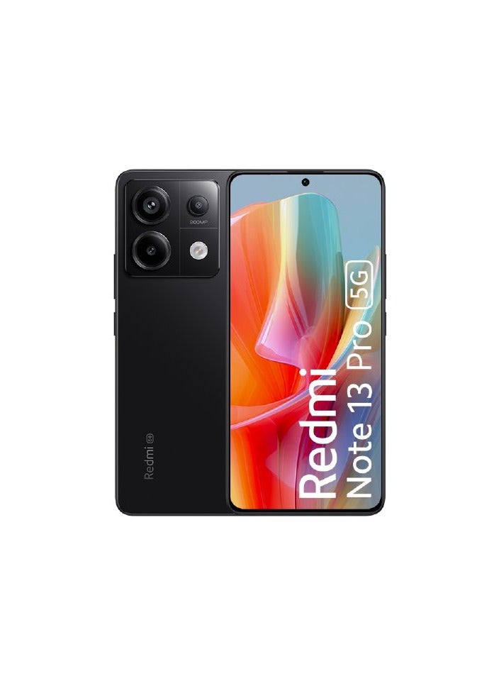 Redmi Note 13 Pro 5G Midnight Black, 256GB 8GB RAM - Indian Version - pnsku/N70038961V/45/_/1705548737/3d934b76-a3df-4868-b515-19f085d37321