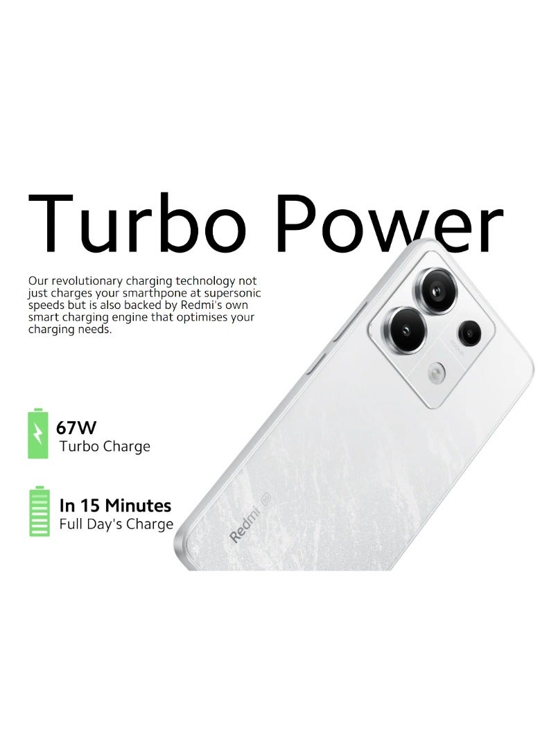 Xiaomi - Redmi Note 13 Pro 5G (Arctic White, 256 Gb)  (8 Gb Ram) - Image 1